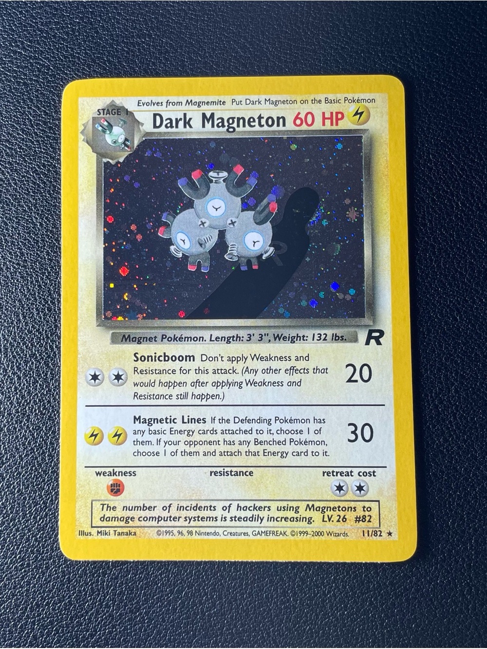 Dark Magneton #11/1st Edition/Pokemon Team Rocket